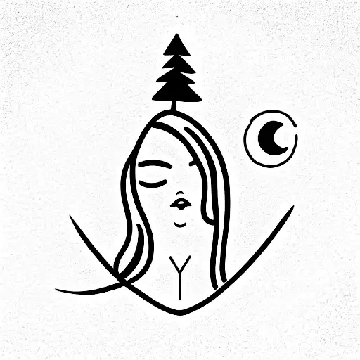 let it go let it be tattoo design idea