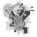 Design a tattoo featuring binary code intertwined with elements symbolizing data analysis tattoo design idea