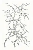 motor neuron tattoo design idea