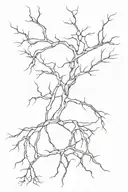 motor neuron tattoo design idea