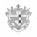 haitian flag shield with date 07-09-1991 - 03-06-2023 to honor my bro th re death tattoo design idea