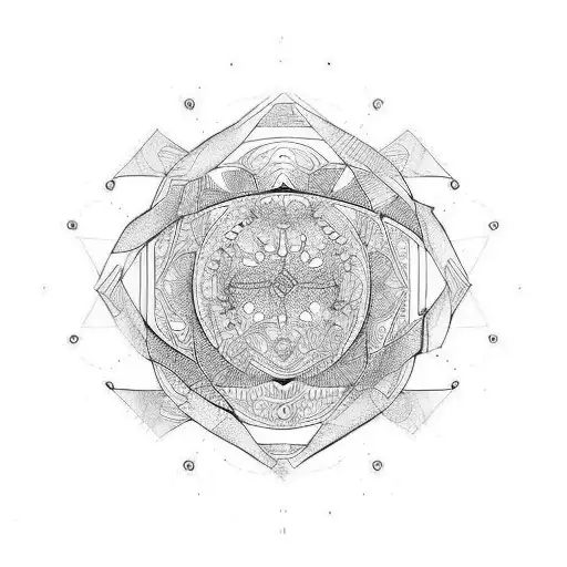 meticulous  tattoo design idea