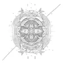 meticulous  tattoo design idea