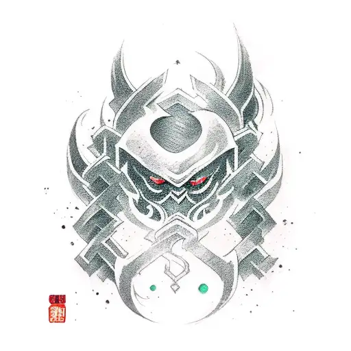 dota 2 yuggernaut tattoo design idea