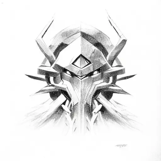 dota 2 yuggernaut tattoo design idea