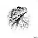 reptils tattoo design idea