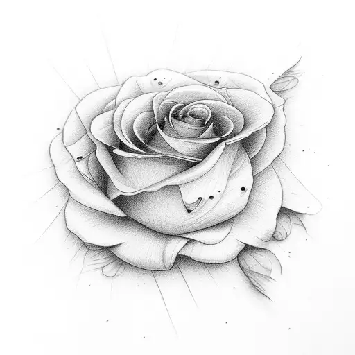 beautiful woman bite her lip flowers realistic  tattoo design idea