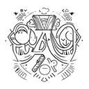 -"amor y control" -Cotopaxi -art/reading -5 in roman -strength -goal tattoo design idea