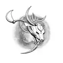 sagittarius symbol tattoo design idea