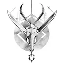 sagittarius symbol tattoo design idea