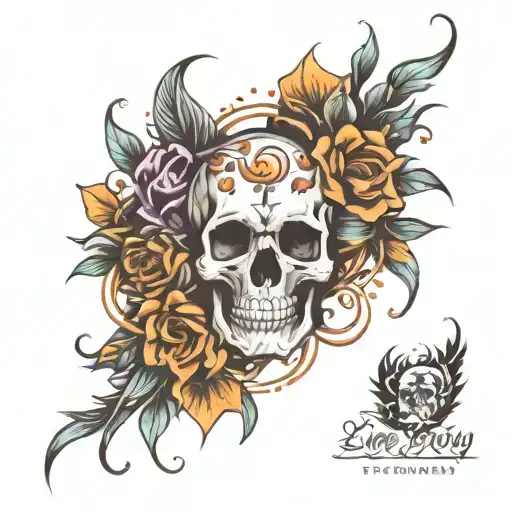 live for today tomorrow isn't promised   tattoo design idea