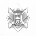 bars tattoo design idea