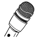 microphone Shure sm7B tattoo design idea