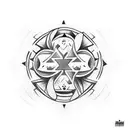 handball  tattoo design idea