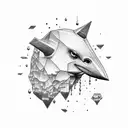 iceberg  tattoo design idea