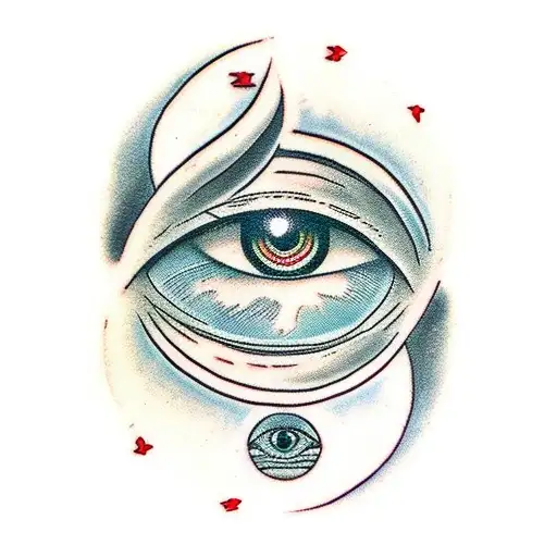 All Seeing Eye tattoo design idea