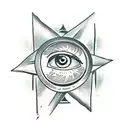 All Seeing Eye tattoo design idea