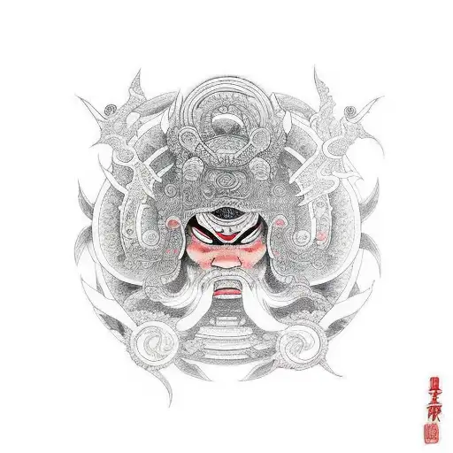 rinnegan  tattoo design idea