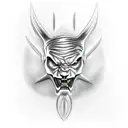 pantera preta  tattoo design idea