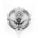 led zeppelin symbols  tattoo design idea