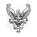 marine corps  tattoo design idea