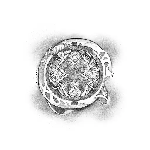 curacao island tattoo design idea