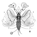 firefly tattoo design idea