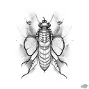 firefly tattoo design idea