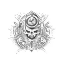 sound system  tattoo design idea