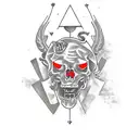 sound system  tattoo design idea