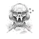 bomb  tattoo design idea