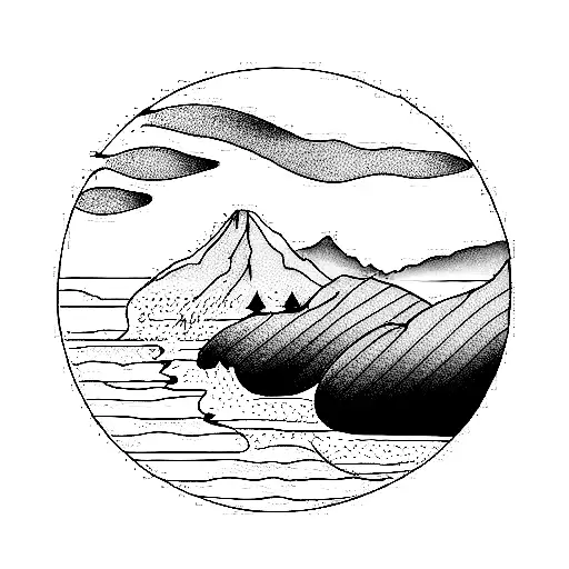 Oregon coast sea animals  tattoo design idea