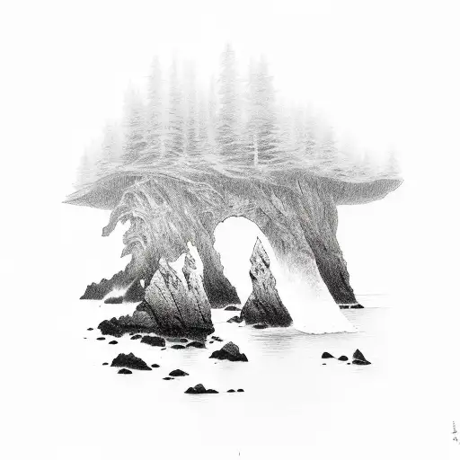 Oregon coast sales life  tattoo design idea