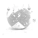 A Hello World message written in binary code tattoo design idea