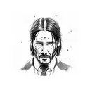 john Wick' 4 tattoo design idea