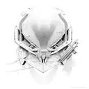 antisocial tattoo design idea