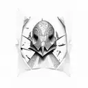 antisocial tattoo design idea