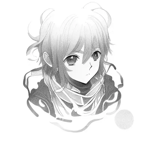 les personnages principaux de Your name et Daijin de Suzume tattoo design idea