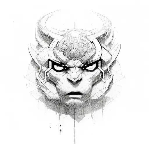 marvel tattoo design idea