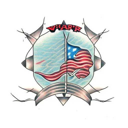 barbed wire filler tattoo design idea