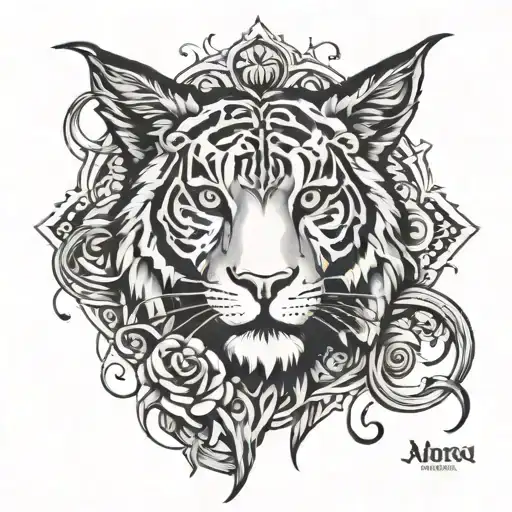 Allen Leon Aaron tattoo design idea