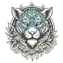 Allen Leon Aaron tattoo design idea