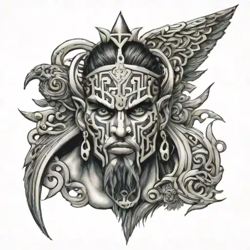 Ragnarok tattoo design idea