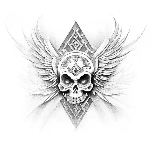 san miguel arcangel tattoo design idea