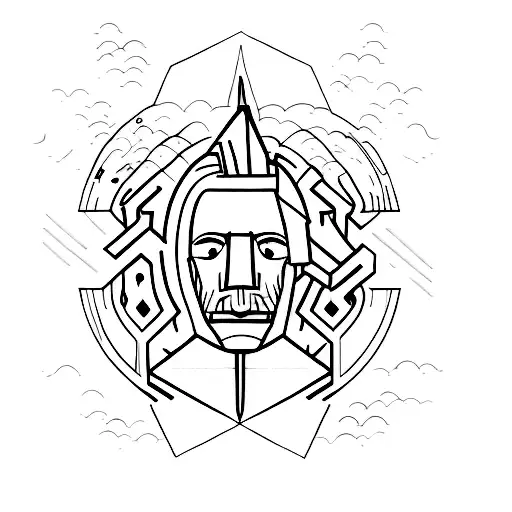 Existentialism tattoo design idea