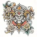 Fernando Damian tattoo design idea