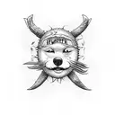 Jimmy Buffett  tattoo design idea