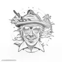 Jimmy Buffett  tattoo design idea