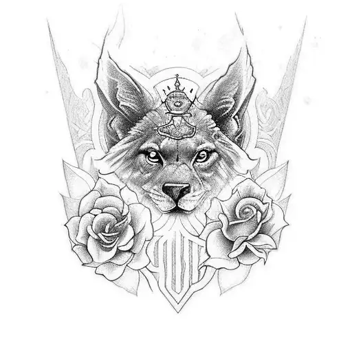 "Genera una imagen de un tatuaje en el que el Rey Mono se representa en su etapa de niñez. Debe estar en equilibrio sobr tattoo design idea