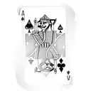 A deck of playing cards with twisted fate and gambit as the jokers tattoo design idea